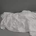 White Stretch Crushed Velvet Fabric by The Yard, 1 Yard 63" Wide Soft Fabric Luxurious Material Versatile Stretch for Sewing, Apparel, Upholstery, Curtains, Decoration