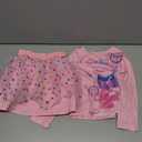Peppa Pig Girls Skirt Sets Long Sleeves Top Shirt and Skirt Fall Outfits Cute Clothing Sets for Birthday Party Toddler Girl (3-4T, Pink-1)