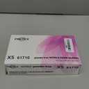 FINITEX Nitrile Disposable Latex-Free Gloves - 3.5mil 100PCS Powder-Free Latex Free Cleaning Medical Exam Food Gloves (Rose Red (X-small 100))