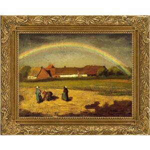 FOLKOR Solid Wood 16x20 Classical Canvas Frame, Gallery Ready Style, Gold