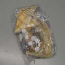 Happy 1/2 Birthday Banner Pre-Strung Pennant Felt Fabric Banner Flags and Pom Pom Garland, Party Hat for Half Birthday Decorations, Reusable Half Way to One Bunting Sign for Girl Boy 6 Months Party