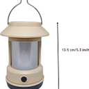 Camping Light with Stand - Rechargeable Kids Camping Lantern, LED Decorative Lights, Solar and USB-C Charging, 3 Lighting Modes, 1200mAh Battery, for Home Decor, Outdoor Camping, and Festival Parties