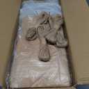 Ocmoiy 7x5 Inch Charcuterie Boxes with Clear Lids, 50 Pack Paper Bakery Boxes with Window, Disposable Take Out Food Containers for Sandwiches, Strawberries, Cookies, Cupcakes (Brown)