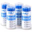 JMU 400pcs Dental Micro Applicators Brushes Regular, Disposable Microswabs