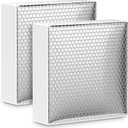 RV Vent Insulator 14 x 14 x 2.8 inches 2pcs Waterproof RV Skylight Cover for Camper Vents, Heat Reflective Window Insulation Sun Shade Fits 14 Travel Trailer