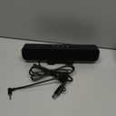 Computer Speakers with Microphone for Desktop PC, USB Monitor Speakers with Clip, Wired Laptop Sound Bar, Stereo & Bass, PC Speaker w/Mic for Meeting/Gaming/Online Learning, Easily Clamps to Monitor (Black)