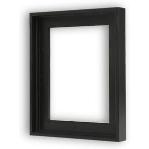 Canvas Floater Frames for 8"x10"Canvas Paintings,Canvas Frame,Floating Frames for Canvas with 0.6"~0.9" Deep for Wall Decor (Black)