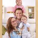 Giftgarden 8x10 Picture Frame Natural Woodgrain, 8 by 10 Thin Photo Frame for Wall Tabletop Display, Single