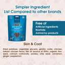 Get Naked Grain Free 1 Pouch 6.6 Oz Skin & Coat Dental Chew Sticks, Large (EXP 11/19/27)