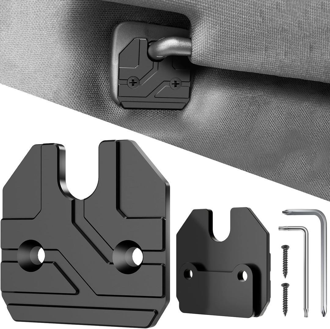 Sun Visor Repair Kit Fits for Dodge RAM 1500 Trucks 2019-2023, 1 pack Aluminum sun visor repair kit, Car Sun Visor Fixer, sun visor clip repair kit, Visor Clips for cars, Dodge Ram 1500 accessories