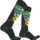 RANDY SUN Waterproof Skiing Socks, [SGS Certified] Unisex Knee High Breathable Hiking Trekking Sock 1 Pair (Medium)