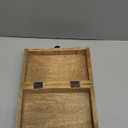 Samhita Handmade Mango Wood Tree of Life Engraving Beautifully Keepsake Box Jewellery Organiser Unique Gift Ideas for Men & Women (Flame Work Finish)