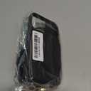 ZVE for iPhone 16 Case Wallet with Card Holder, RFID Blocking Zipper Phone Purse with Adjustable Crossbody Strap and Wrist Strap for iPhone 16 6.1", Black