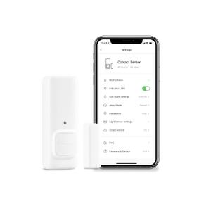 SwitchBot Door Alarm Contact Sensor - Smart Home Security Wireless Window Alarm and Door Sensor, Add SwitchBot Hub to Make it Compatible with Alexa