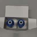 UV Resistant - Simthread 100% Polyester Bonded Thread Tex 69 (12wt) - 250 Yards x 2 Spools NP-Blue