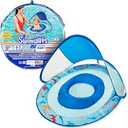 SwimWays Baby Spring Float with Adjustable Canopy and UPF Sun Protection