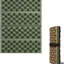FOCHIER F Stadium Seat Pad, Camping Foam Pad, Foldable Z Stadium Seat Cushion Insulated Sitting Pad for Camping Backpacking Stadium Outdoor Picnic, Hiking, Mountaineering,Bleachers (Army Green 1pc)