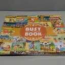 Freebear Busy Book for Toddlers, Book for Toddlers, Preshool Kindergarten Learning Activities, Autism Sensory Toys, Travel Toys, Gifts for Girls and Boys 4 5 6 7 8 Years (FantasyLand)