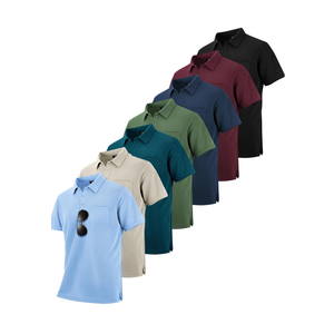 SCODI 6 Pack Polo Shirts for Men with Pocket Moisture Wicking Golf Polo Shirt Short Sleeve Outdoor Work Tactical Tshirt 3XL