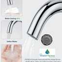 FORIOUS Single Hole Bathroom Faucets 3 Hole One Handle 360 Swivel Gooseneck Spout, Lead-Free, Suitable for Bathroom Wet Bar RV Vanity Restroom Sink, with Pop Up Drain and Supply Line