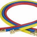 Robinair (30036) 1/4" Standard Hoses with Standard Fittings Set - 36", Set of 3,MultiColor