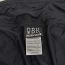 QBK Yoga Scrub Pants Women Mid Rise Yoga Work Pants- Five Pocket Cargo Scrub Pant (XX-Large, Black)