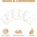 Amazon Basics Male Dog Diapers, 30 Count, X-Small, Ultra Absorbent Disposable Wrap with Secure Fit, Leakproof and Comfortable (14.5x7.5Inch)