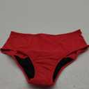 Leoparts Period Swimwear Leakproof Bikini Bottoms Black High Waisted Coverage Swimsuit Bottom for Girls Teens Women XL