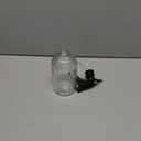 OFFIDIX Spray Bottle, Pressure Watering Can, Handheld Spray Bottles, Outdoor Indoor Plant Mister, 0.4L/13.5oz Glass Water Spray Bottle for Garden, Plants, Cleaning, Hairdressing (Clear)