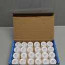 Coume 24 Pack Flameless Tea Light Candle Wedding Flameless Flickering LED Battery Operated Candle for Sweetest Day Anniversary Romantic Night Honeymoon Halloween Christmas Table Decor(Blue)