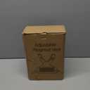 Adjustable Weighted Vest for Women Men, 4-10lb Vest with 6 Ironsand Weights, Weight Vest with Reflective Strip for Running, Walking, Exercise, Strength Training (Black)