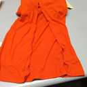 Popilush Shapewear Dress Built in Bra - Maxi Bodycon Dresses Mock Neck Sleeveless Summer Dress for Women Red