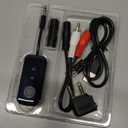 Premium Pro Bluetooth 5.4 Transmitter Receiver,Airplane Audio Adapter,Wireless Transmitter for TV/Travel Flight,Airline,Gym.Compatible with 2 AirPods/Headphones,Bluetooth Receiver for Car/Home Stereo (Black)