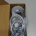 SR SUN RISE Filtered Shower Head with Handheld High Pressure 9 Spray Mode Showerhead Detachable Shower Head Water Softener Filters Beads for Hard Water Remove Chlorine 1 Filter Chrome