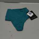 Women's Merino Classic Thong By Woolly | RWS Certified | Soft, Breathable, Seattle Designed (Medium, Emerald)