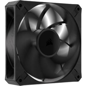 CORSAIR RS120 MAX 120mm PWM Thick Fan  High Static Pressure  Liquid Crystal Polymer Construction  Single Fan  Black