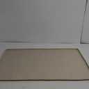 TigeJoy Under Sink Mat 22" x 19", Silicone Mats in Kitchen Bathroom Organizers and Storage, Waterproof Protector for Drawer Shelf and Cabinet Liner, Flexible Drip Tray (Beige)