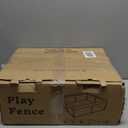 Baby Playpen with Mat, 50x50 Inch Play Pen, Playpen for Babies and Toddlers, Baby Playard for Indoor & Outdoor Active Center Game Fence, with Skin-Friendly Fabric and Soft Breathable Mesh (Grey)