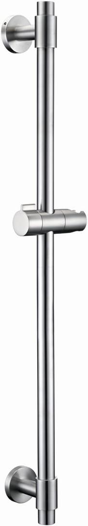 Shower Slide Bar 30-Inch with Adjustable Handheld Shower Head Holder for Bathroom Wall Mount SUS 304 Stainless Steel Brushed Nickel Finish