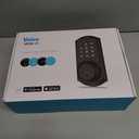 Veise VE06-H Smart Front Door Lock Set, App Control, Keyless Entry Deadbolt with Lever Handle, Electronic Digital Touchscreen Keypad, Auto Lock, Easy Install, Matte Black