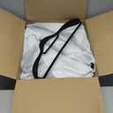 6 Pack Velvet Suit Hangers for Men with 360 Rotating Hooks, Space-Saving Non-Slip Jacket Hangers for Dress, Pants, Shirts, Skirts, Ties (Black)