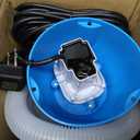 Pro 1000 GPH Pool Pumps Above Ground, Pool Pump with GFCI Safety Plug, Pool Filter Pump for Swimming Pools, Fast Circulation & Debris Removal, Improves Water Clarity, Fits Type A/C Filters, Blue