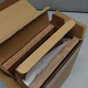 HELPLEX 5x5 Picture Frame Set of 2 - Solid Oak Wood, Adjustable Mat for 4x4 & 5x5 Photos, Shatter-Resistant Glass - Wall & Tabletop Family Gallery, Modern Minimalist Home Decor