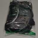 Clear Backpack Heavy Duty Transparent Backpack for Security Travel Work (Black)