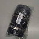 Hon&Guan Dryer Vent Hose, 4'' Flexible Duct 16FT with 2 Duct Clamps, Heavy-Duty Three Layer Protection, Black PVC, for HVAC Ventilation, Duct Fan Systems