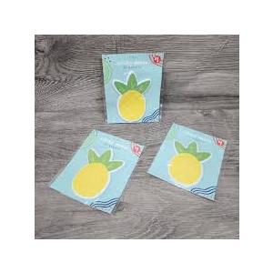 Pineapple Sticker, Sticky Notes, Pen and Pad Set, SET OF 8 PACK