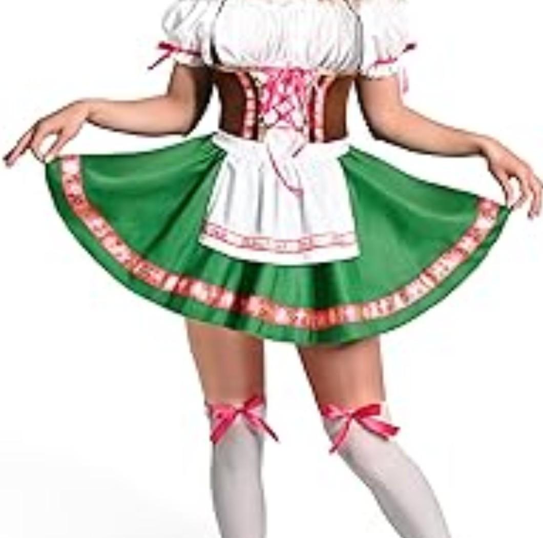Spooktacular Creations Women Oktoberfest Dress, Halloween Oktoberfest Costume for Halloween Dress up Party and Beer Festival, S