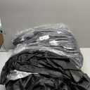 1010 Canopy Replacement Top, Pop Up Canopy Replacement Tent Cover for Straight Leg Frame, Waterproof Canopy Top Cover for Garden Patio Camping (Top Only)(Black)