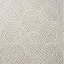 Nicole Miller New York Patio Country Ombre Geo Indoor Outdoor Area Rug, UV Fade Resistant, Low Pile, Grey/Cream, 3'11"x5'2"