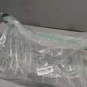 36 PCS Ivory White Pillar Candles with Glass Candle Holders Clear Hurricane Candle Holders Glass Cylinder Vases for Centerpieces Wedding Party, Event, Home Office (18 Candles+18 Candle Hoders)